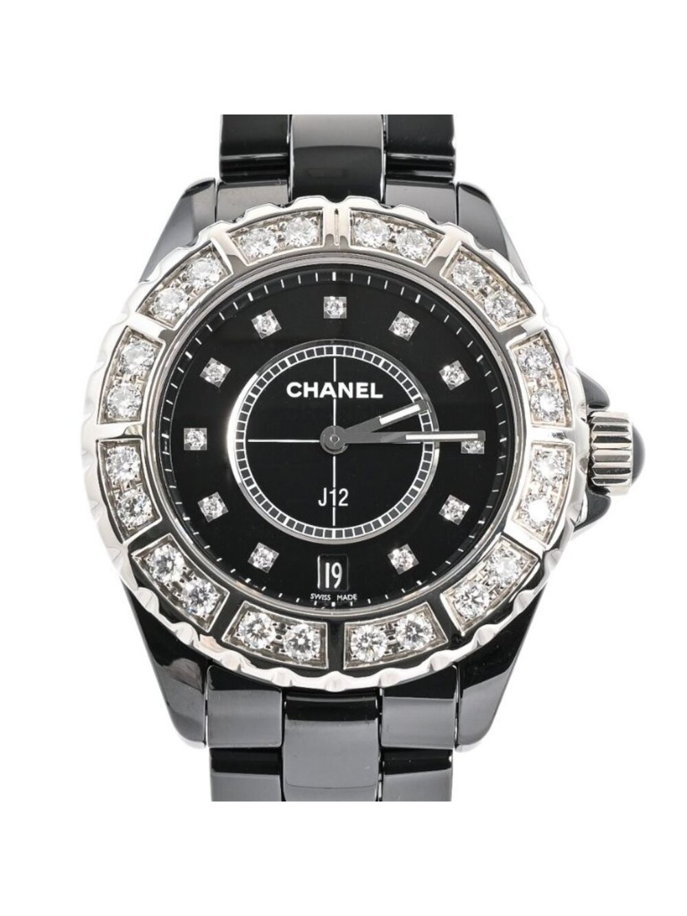 Chanel Watch 38 Black